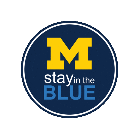 Wellness Sitb Sticker by University of Michigan Student Life