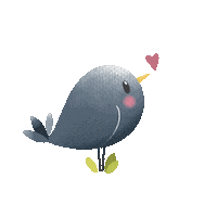 BullesdeClim love amor bird amour Sticker