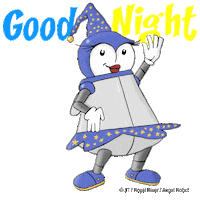 Night Robot Sticker by Royalrivermusik