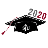 Graduation Class Of 2020 Sticker by Saint Josephs University