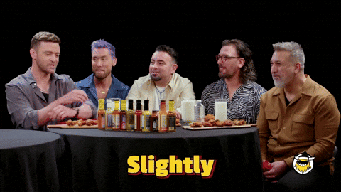 Justin Timberlake Hot Ones GIF by First We Feast