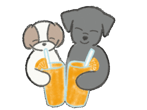 Dog Summer Sticker