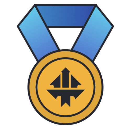 Medal Win Sticker by TopTier Trader