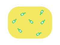 Clean Up Beach Sticker by Veygo
