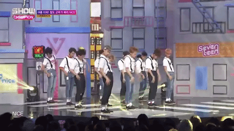 giphydvr kpop k-pop seventeen k pop GIF