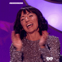 Happy Davina Mccall GIF by The Masked Singer UK & The Masked Dancer UK
