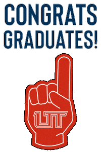 Congrats Grad Sticker by Utah Tech University