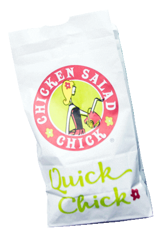 To Go Takeout Sticker by Chicken Salad Chick
