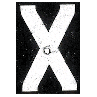 Typography X Sticker