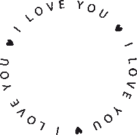 Love You Hearts Sticker by ohlovelybox