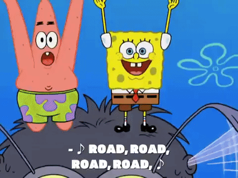 season 8 spongebob's runaway roadtrip: a squarepants family vacation GIF by SpongeBob SquarePants