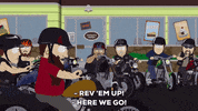 Gang Driving GIF by South Park