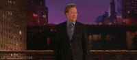 excited conan o'brien GIF