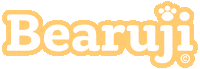 bearuji logo sticker kawaii brand Sticker