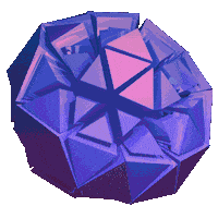 3D Ball Sticker by Vince Mckelvie