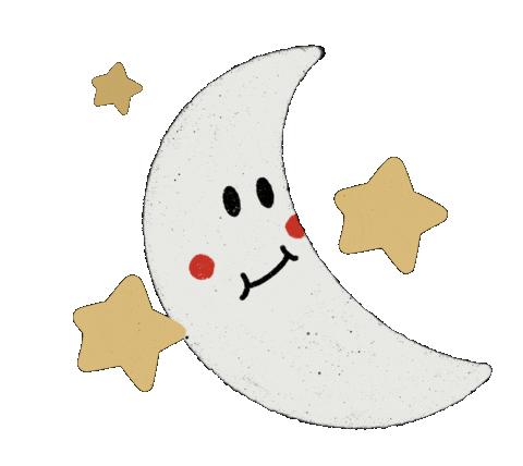 Good Night Star Sticker