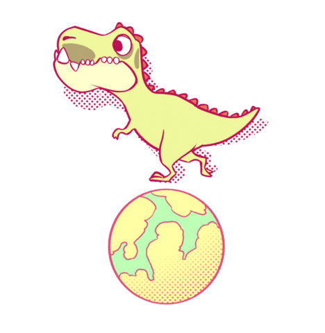 Dinosaur Roar Sticker by Gigantosaurus