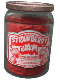Conserve Strawberry Jam Sticker by Shallow Lagoon