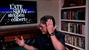 Stephen Colbert Hair GIF by The Late Show With Stephen Colbert