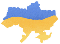 Ukraine Ua Sticker by Blacklead