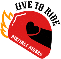 Ride Motorcycle Sticker by DISTINCT RIDERS