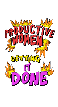 Woman Girls Sticker by lenasdoodle