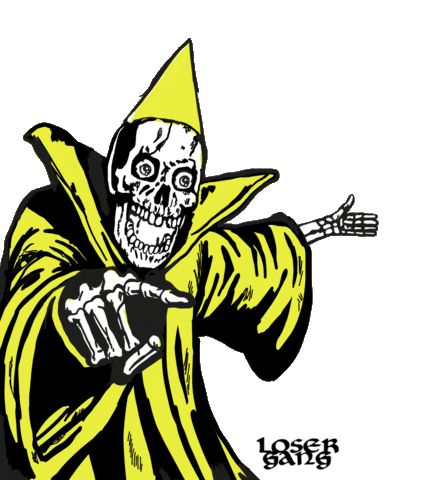 Skull Fantasy Sticker