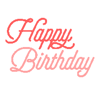 Happy Birthday Sticker by Let's Love