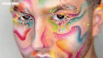 Glow Up Make-Up GIF by BBC Three