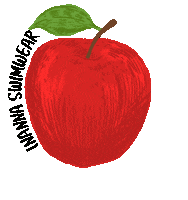 Manzana Cuerpo Sticker by Inanna Swimwear