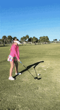 Golfing Driving Range GIF by Marcel Katz / The Art Plug