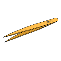 beauty hair Sticker by NavyProTools