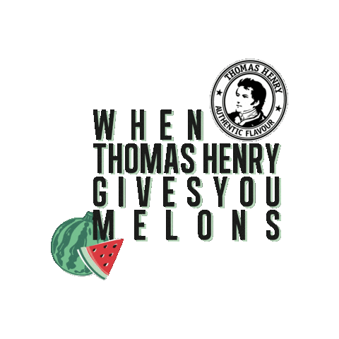 Cheers Watermelon Sticker by Thomas Henry