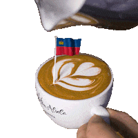 Germany Flag Sticker by Dritan Alsela Coffee