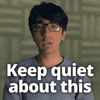 Keep It To Yourself GIF