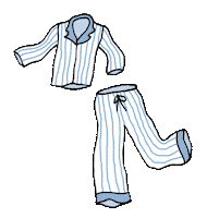 Pajamas Sticker by By Sauts // Alex Sautter