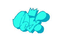 Graffiti Bust Sticker