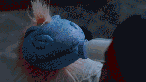 avatari giphyupload puppet nursing babysitting GIF