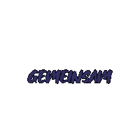 Gemeinsam Sticker by Yannick Haile