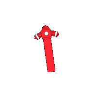 Water Hydrant Sticker by Nieruchomoscioteka