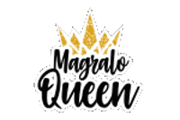 magraloboutique queen glitter moda belleza Sticker