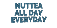 Vegan Nut Sticker by NUTTEA