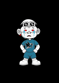Sad San Jose Sharks GIF by Zhot