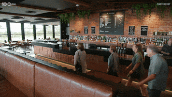 Come In Walk In GIF by MasterChefAU