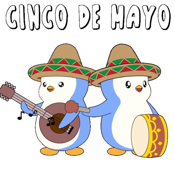 Spanish Dancing Sticker by Pudgy Penguins