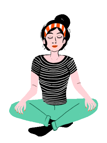 studioumi giphyupload peace yoga meditation Sticker
