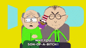 attacking mr. mackey GIF by South Park 