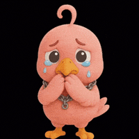 Sad Pink GIF