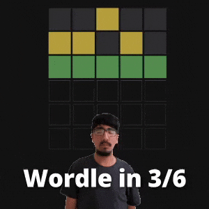 Wordle in 3/6