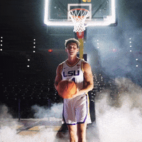 College Basketball Sport GIF by LSU Tigers